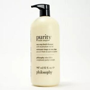 ⭐Gift Idea⭐BNIB SEALED Philosophy 32 OZ Purity Made Simple Facial Cleanser!$70R!